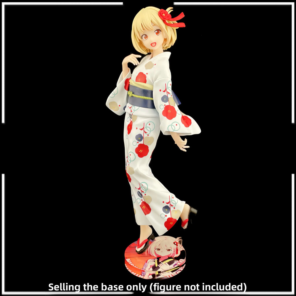 Acrylic Base Stand for SEGA Lillia Kimono Kaiwano Chihaya Yuzu Seigaiha Static Anime Figure PVC Model Collectible Toy