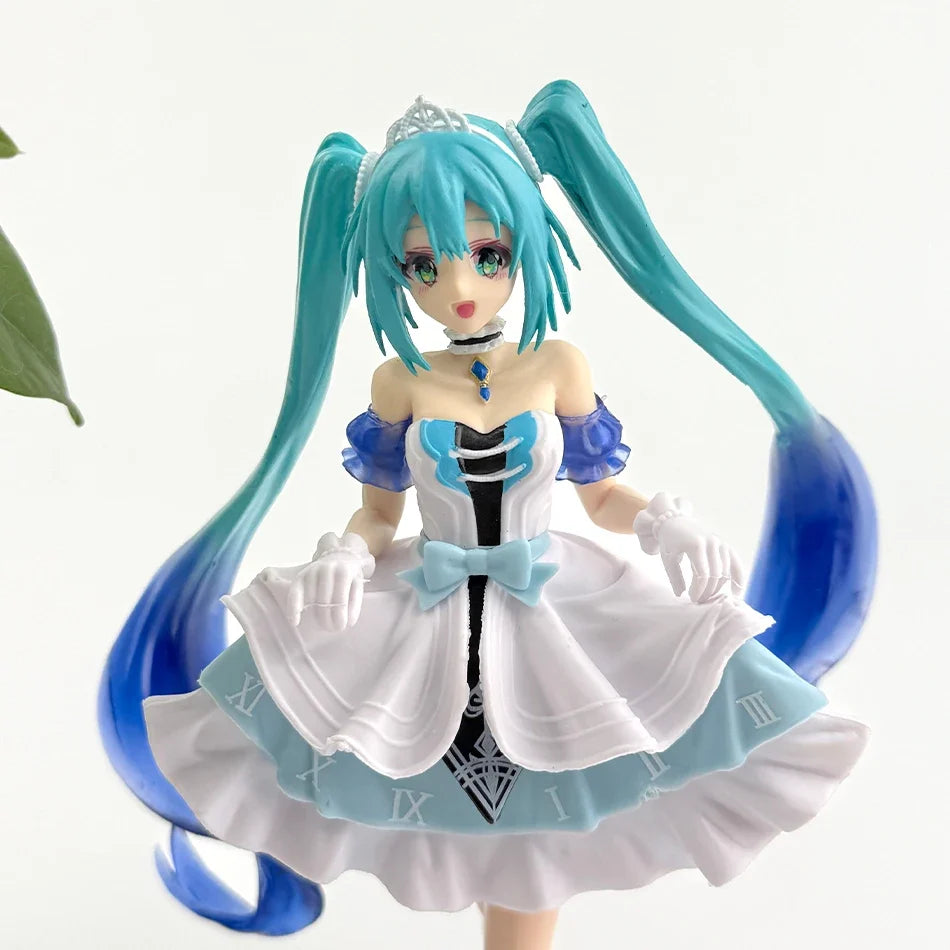 In Stock Hatsune Miku Anime Figure Fashion Subclture Miku Action Figure Christmas Gift PVC Collection Model Kawaii Girl Doll Toy