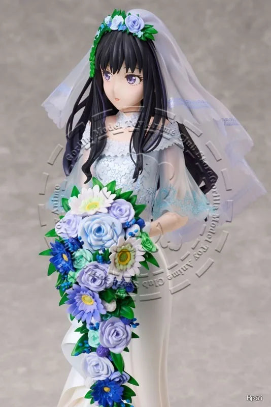 In Stock Original Genuine ANIPLEX+ Inoue Takina Lycoris Recoil 250mm Scale Figure Anime Statue PVC Collectible Gift Ornament