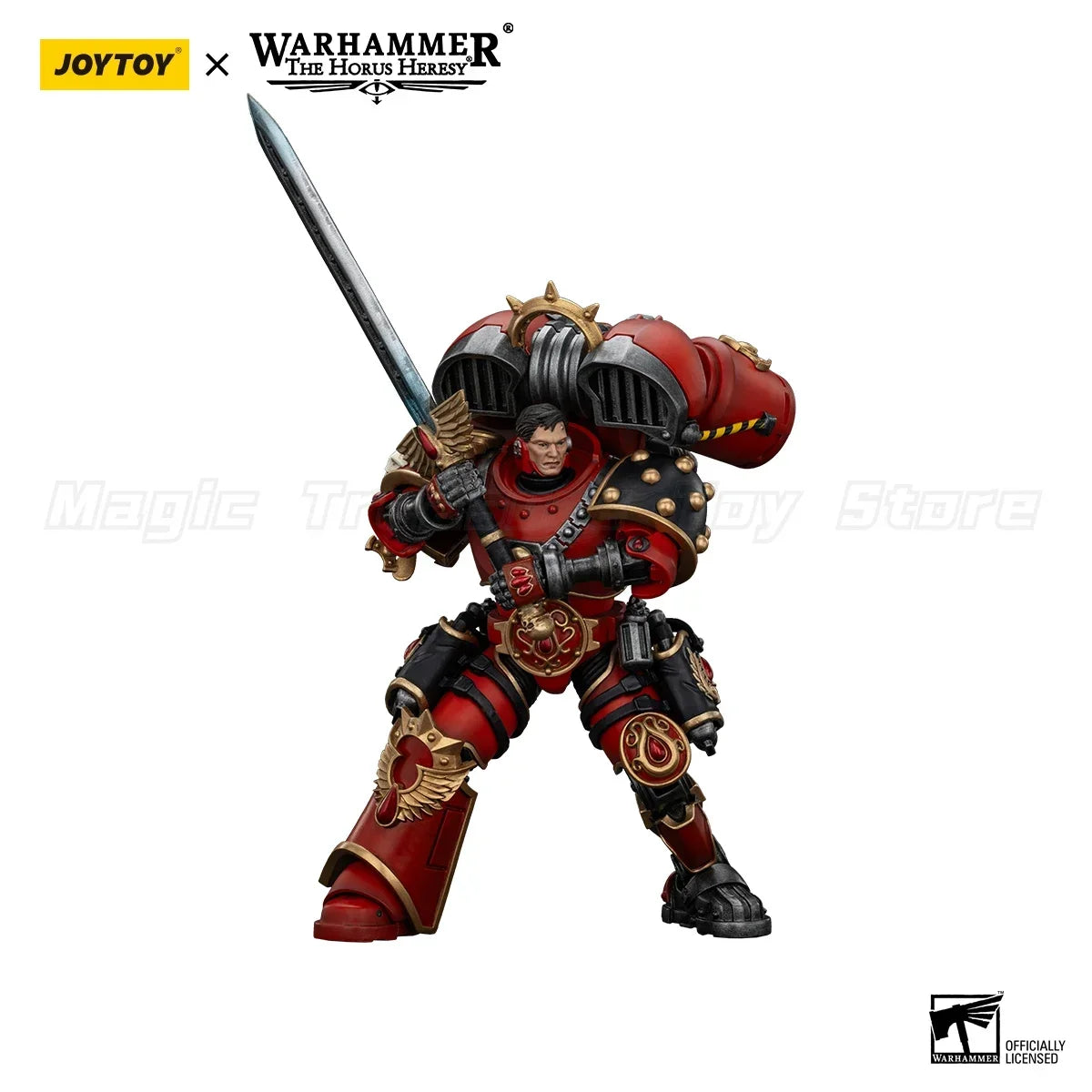 【MT】JOYTOY 1/18 Action Figure Warhammer 40K The Horus Heresy Blood Angels Dominion Zephon Model Toy Gifts