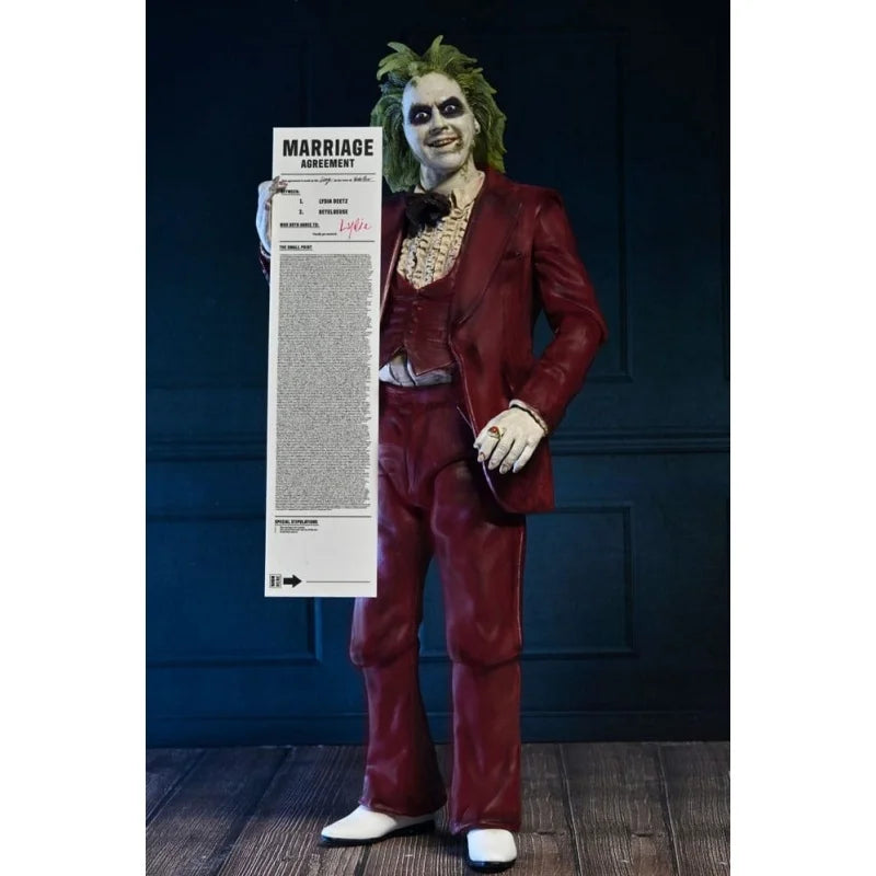 NECA 57305 Toys Action Figure Ultimate "Red Tuxedo" 18 cm Collection Original Doll Gift