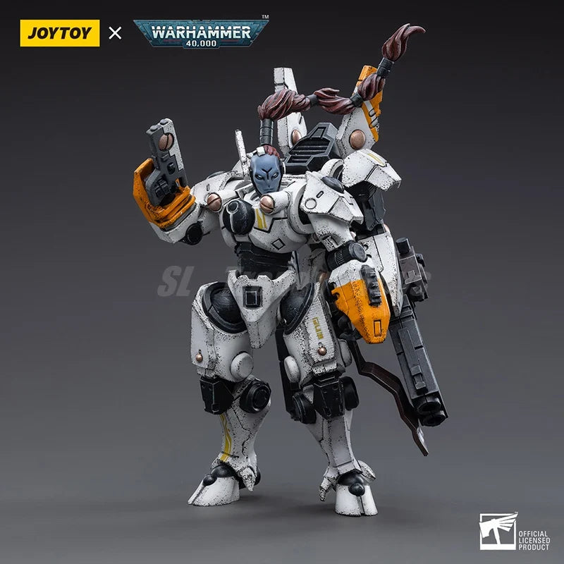 JOYTOY 1/18 Action Figure Warhammer 40K T'au Empire Commander Shadowsun Model Toy Gifts