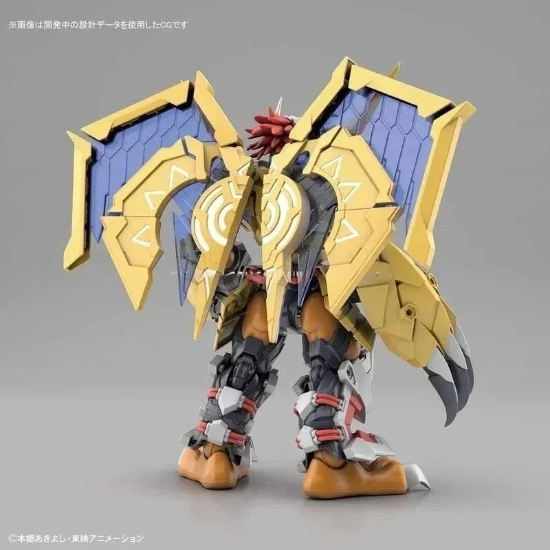In Stock Bandai Original Digital Monster Figure-rise Standard Anime Figure Model WARGREYMON AMPLIFIED Action Toy Gifts for Kids.