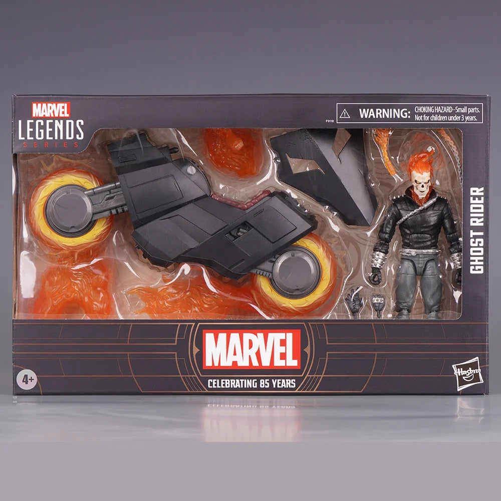 Legends 85th Anniversary Ghost Rider 6" Anime Figurine Action Figure Exclusive GK Collection Model Statue Customized Toys Gifts
