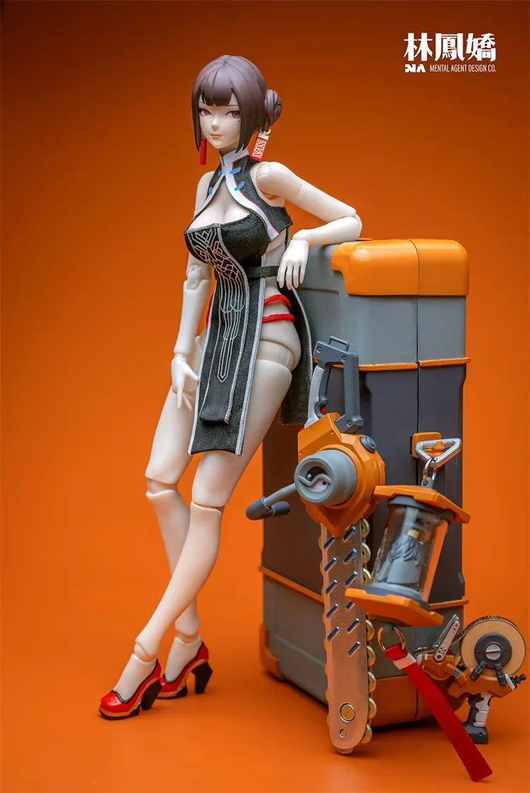 Auf Lager Mental Agent Zhen Yilu Lin Fengjiao MAZ-01 1/10 Soldat Puppe Anime Actionfigur Spielzeug Geschenk Modell Sammlung