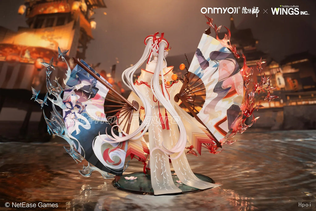 In Stock Original WINGS INC Onmyoji Shiranui Night Fire Lige Figures Model Anime Collection
