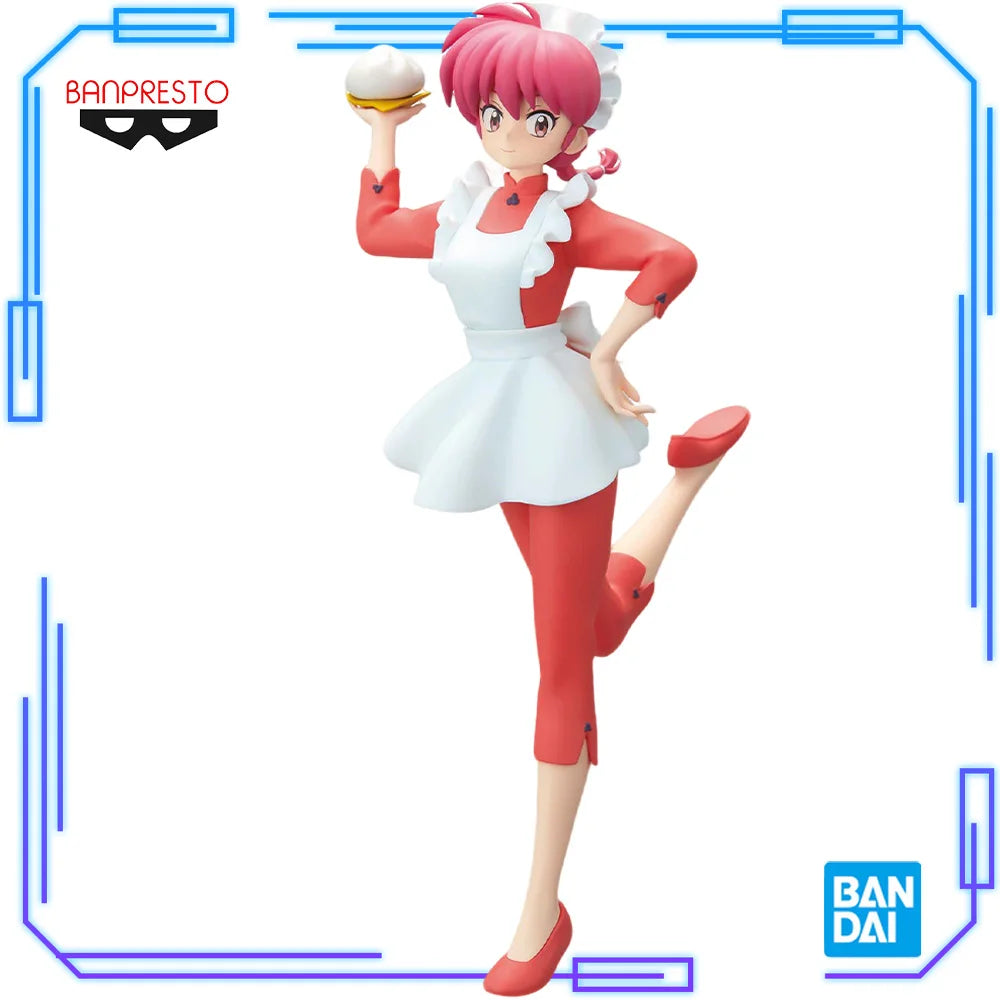 In Stock Bandai Original Genuine Banpresto Anime Ranma 1/2 Glitter＆Glamours Saotome Ranma 21cm Collections Model Toy Figure Gift