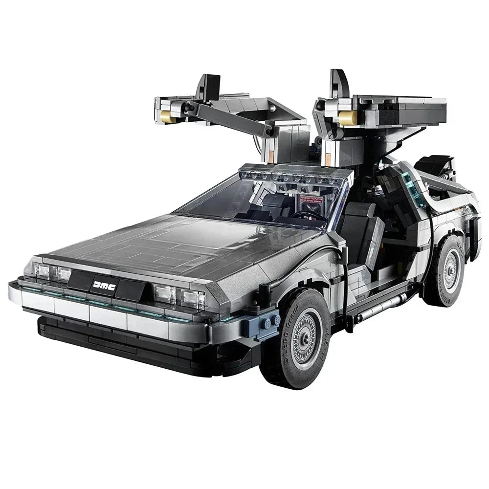 Compatible 10300 Back to the Future Time Machine DeLorean DMC-12 Building Blocks Construction Car Bricks Toys For Children Gifts