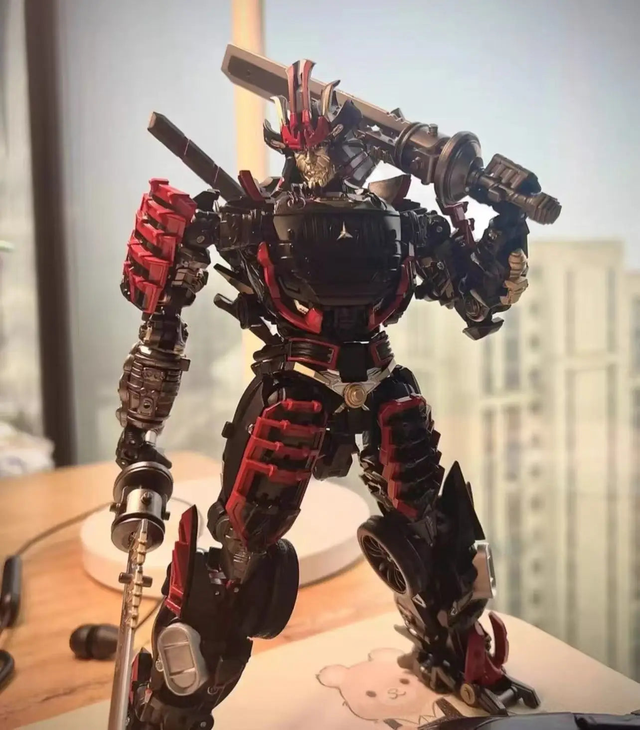 MetaGate Transformation MG G07 G-07 Haiku Drift Black Lightning Three Warriors Car Plane MetaGateG07 Action Figure Robot