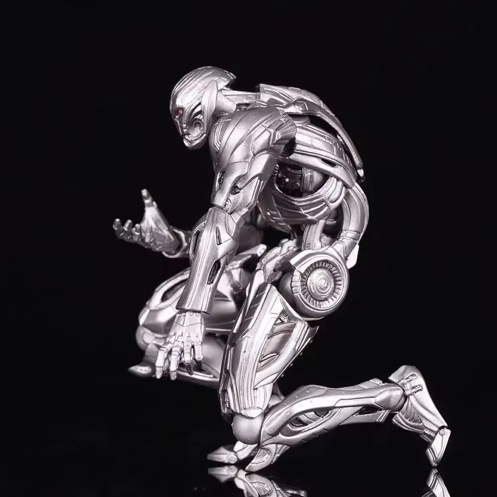 In Stock AC Toys Ultron Action Figures 16cm Ko Model Ultron Kaiyodo Amazing Yamaguchi Avengers Anime Collection Model Toys Gifts