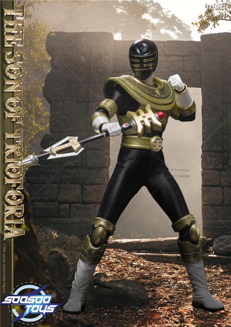 In Stock Soosootoys SST-063B 1/6 Scale Chouriki Sentai Ohranger Gold Warrior 12-inch Full Set Action Figure Male Soldier Toys