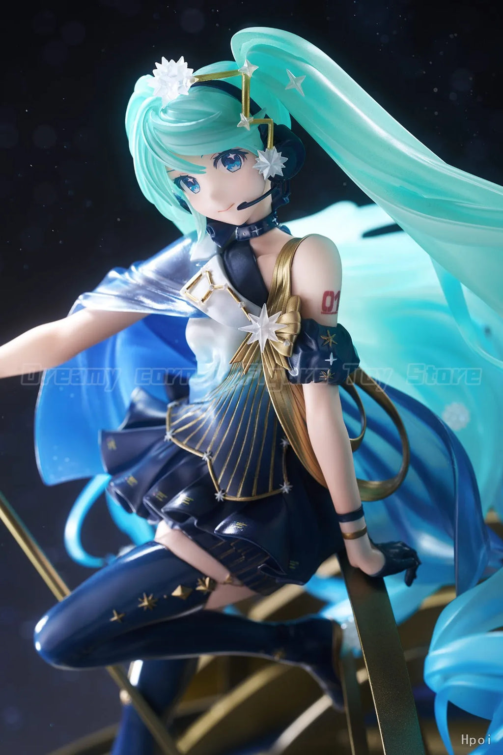 【In Stock】WING Spiritualale Piapro Characters Hatsune Miku Birthday 2022 Polaris Ver. 1/7 Scale Anime Figure Model
