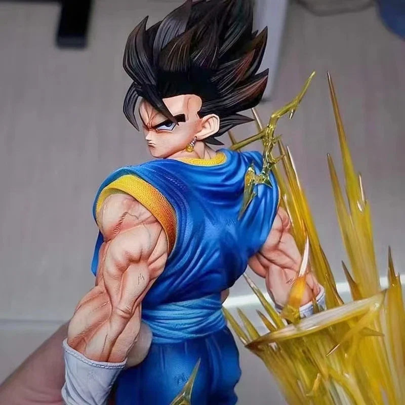 Vegetto Figure Dragon Ball Anime Figures 3 heads PVC Statue Collectible Model Desk Decoration Custom Toys Birthday Gifts