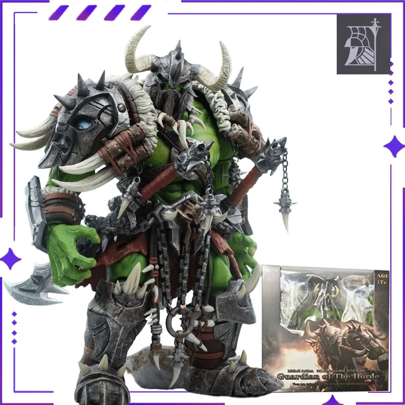 New Mithril Action Silver Studio Original Barbarian Orc Master Orc 1/10 Mobile Handheld Model Doll Toy Gift Collection Spot