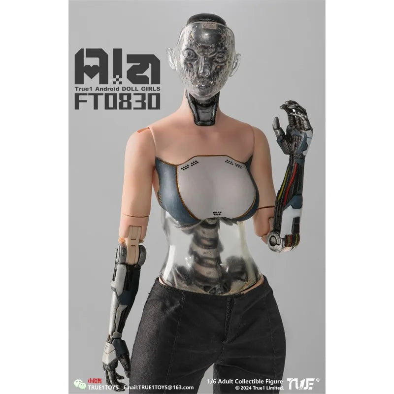In Stock TRUE1TOYS Artificial Human ALA Terminator Doujin Female Soldier 1/6 Movable Doll Finished Model Handmade Soldiertoygift