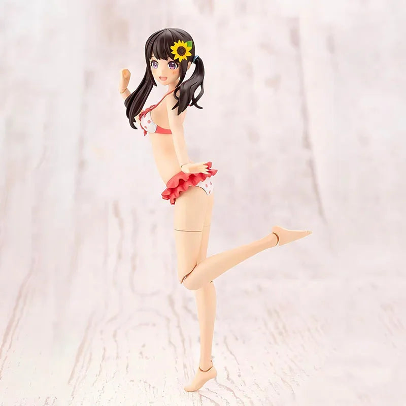 Kotobukiya Model Kit Genuine Creative Color Girls Garden Sousaishojoteien Madoka Yuki Swim Anime Action Figure Action Model Gift