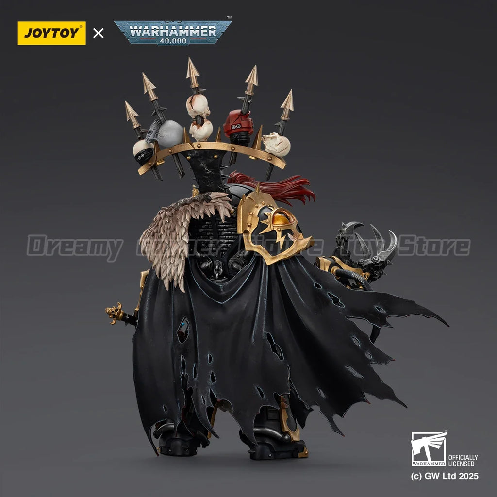 【Pre-sale】Original JOYTOY Warhammer 40K Black Legion Abaddon The Despoiler with Drach'nyen 1/18 Action Figure Model Collection