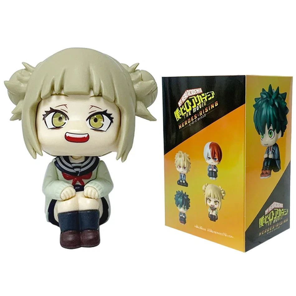 HOT My Hero Academia Katsuki Deku Todoroki Shoto Himiko Toga Break Time Anime Figure Model Collection Doll Toy For Kids Gift
