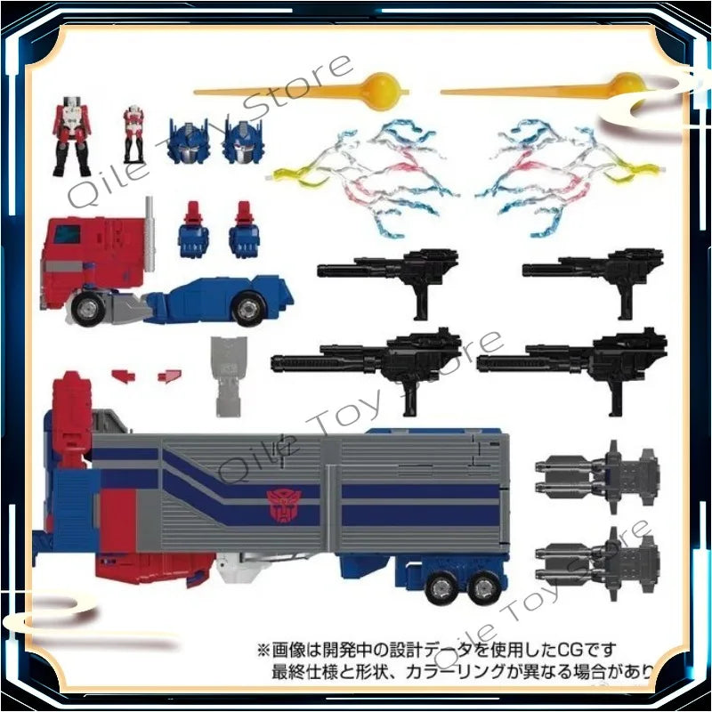in stock TAKARA Transformed Toys MPG-09 Super Shen Renlai + Carriage OP Commander Action Figure Collection Gift Original box