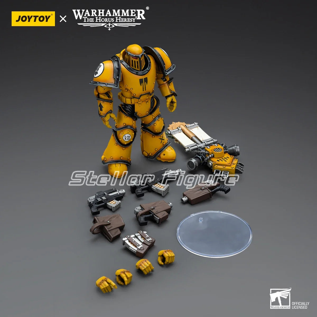 [SF] JOYTOY 1/18 Action Figure Warhammer 40K  Imperial Fists   Legion MkIII Tactical Squad   Prime Model Toy Gift