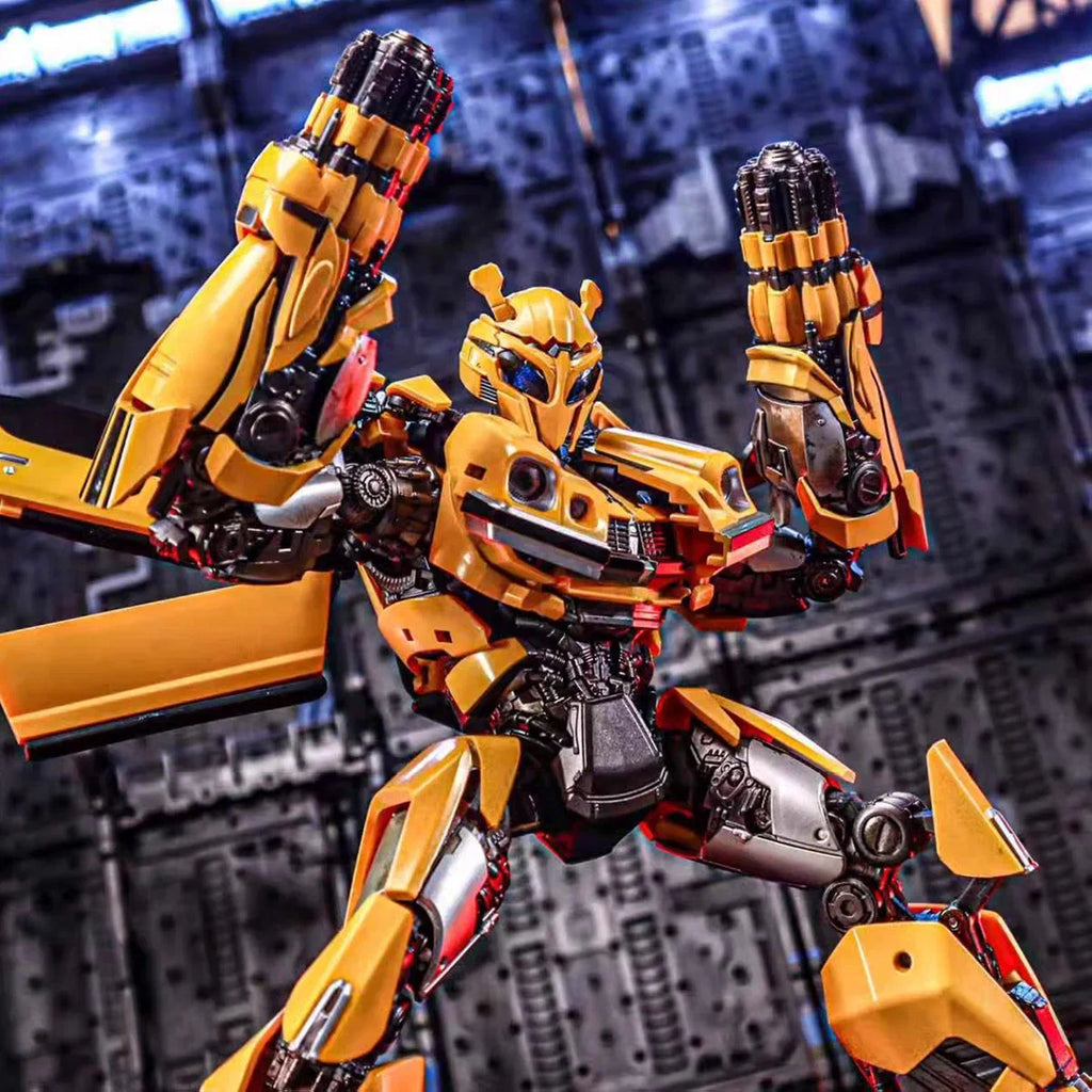 Toy W-01 Huang Xiaozai Movie Transformation 7 Big D Wasp Alloy Skeleton Transformation Toy Car
