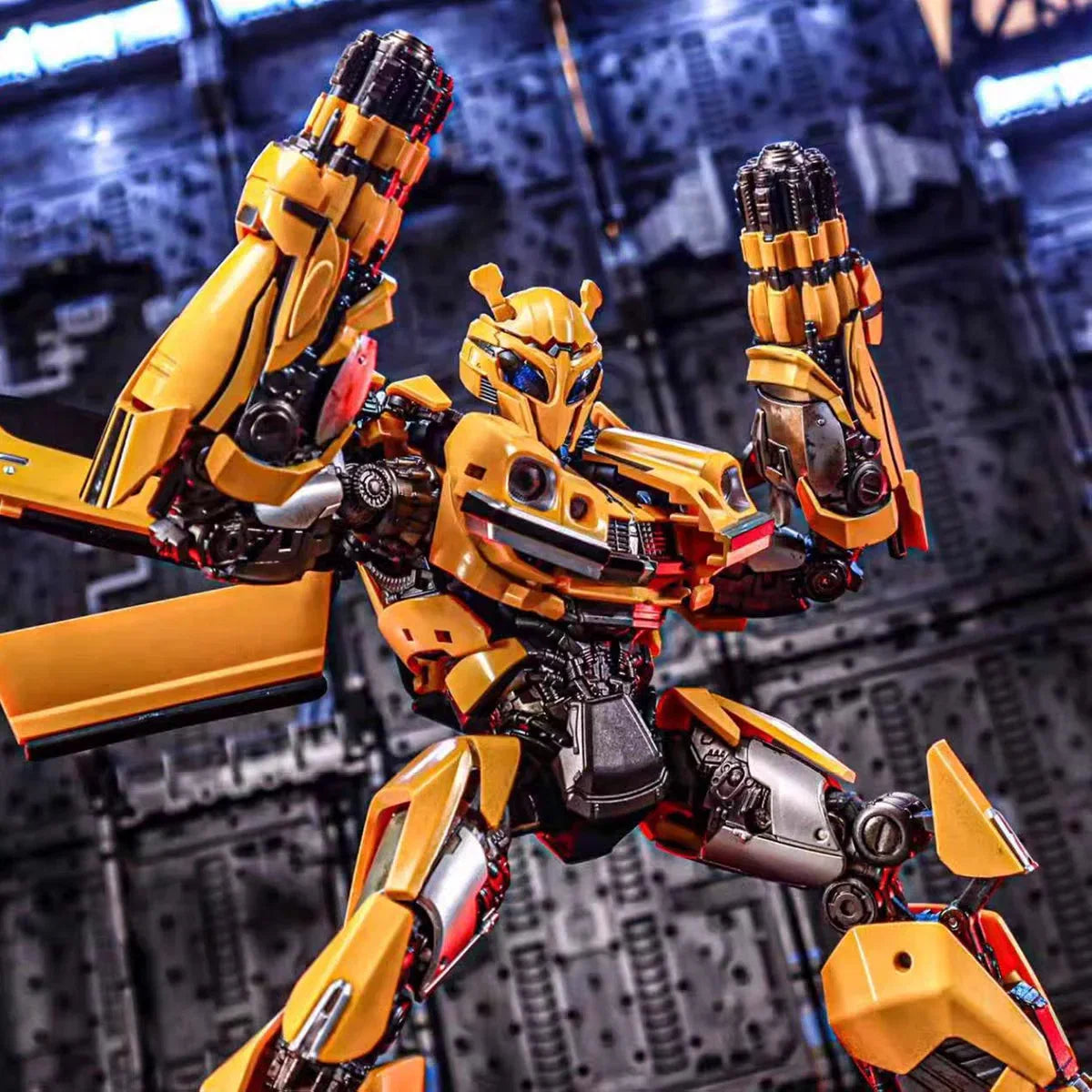 Toy W-01 Huang Xiaozai Movie Transformation 7 Big D Wasp Alloy Skeleton Transformation Toy Car