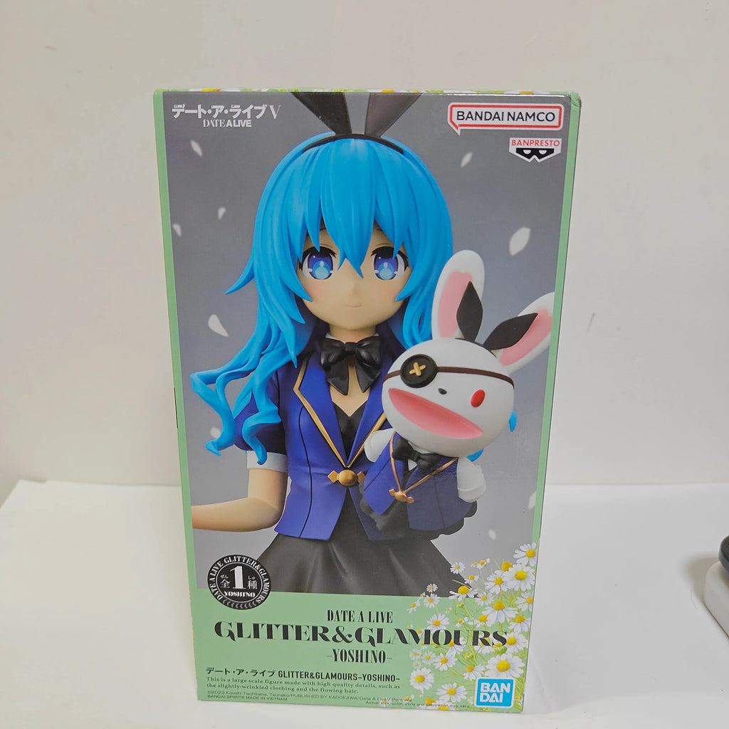 Bandai Original Banpresto DATE A LIVE Anime Glitter Glamours Yoshino Collections Model Toy Action Figures Toys Figurine