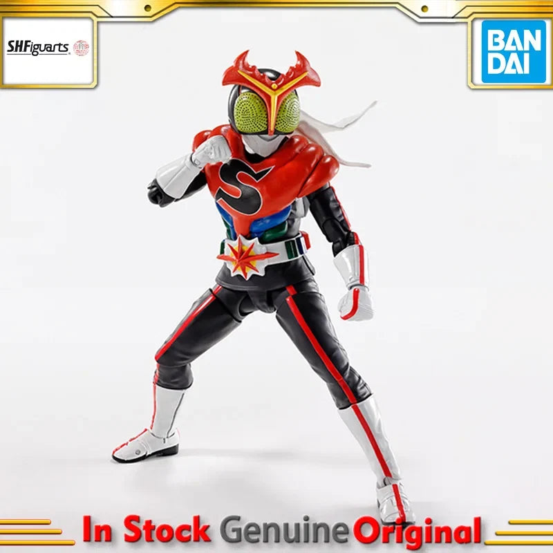 In Stock Original Bandai Kamen Rider Pb Tamashii Nations S.H.Figuarts Shinkocchou Stronger Action Figure Model Doll Boy Toy Gift