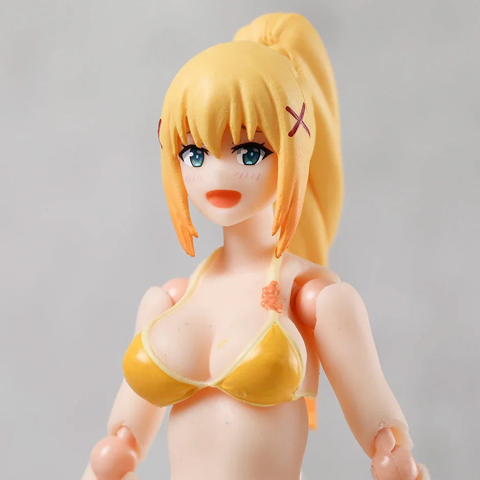 figma Darkness Swimsuit ver. EX-065 Action Figure PVC Toy Model Doll Collection Gift