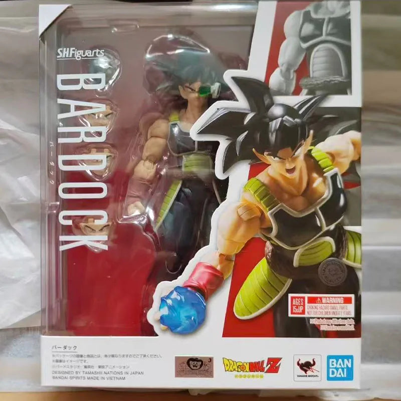 Niedriger Preis Auf Lager BANDAI Original S.H.Figuarts DRAGON BALL BARDOCK SHF Actionfigur Modell Spielzeug Geschenk für Kinder Schaumstoffverpackung