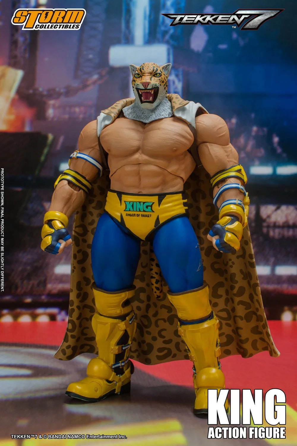 In Stock Storm Toys BNTK04 1/12 Scale Tekken 7 King Panther King 6 Inch Action Figure Model Toy for Fans Collection