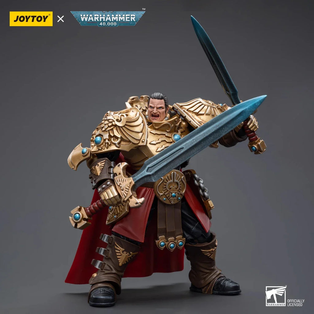 JOYTOY Warhammer 40K Action Figure Adeptus Custodes Blade Champion Anime Figure Joints Movable Figurine Collection Model Toys