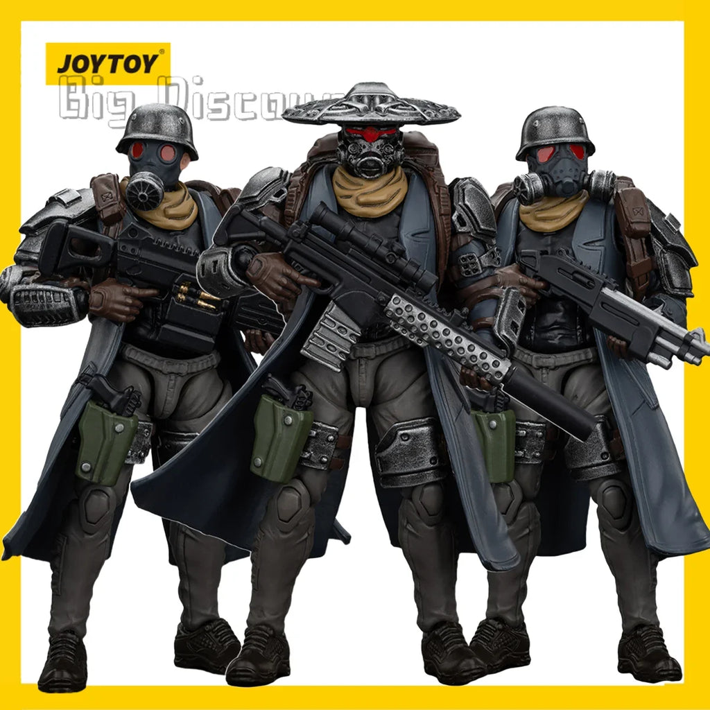 [IN STOCK]JOYTOY Battle of the stars Action Figure 1/18 Shadow Jaeger squad Viper&Jackal&Raven Model Gift collectibles