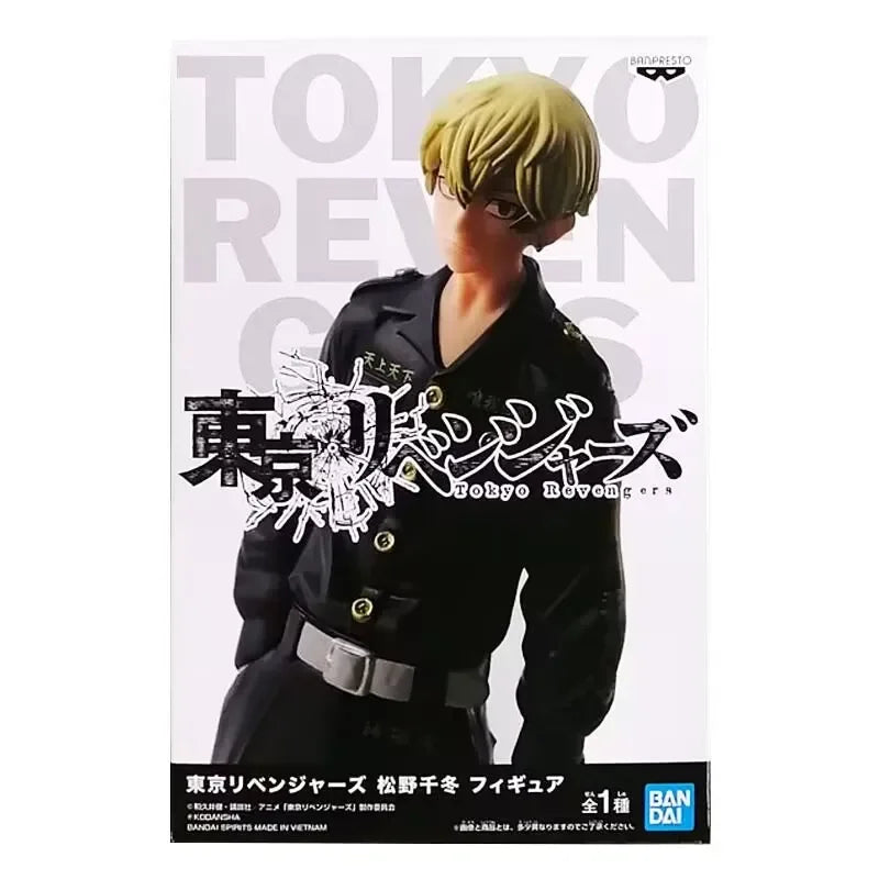 Toys & Hobbies Original Bandai Tokyo Revengers Matsuno Chifuyu Anime Action Figures Collection Ornaments Figure Toys Gift
