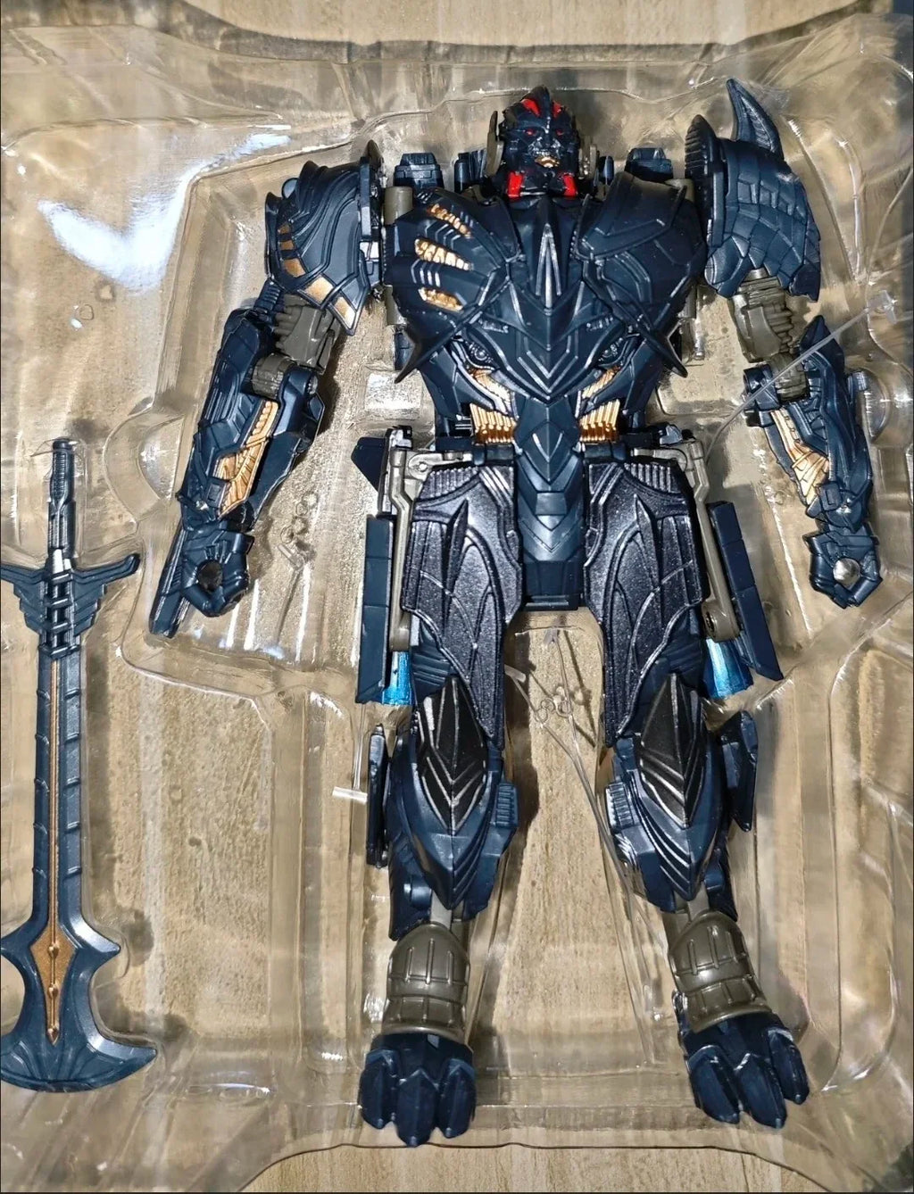 Transformation Toy BMB H6001-2 Super Warrior Megatron Action Character Robot Fighter Model Original Box Birthday Collection Gift