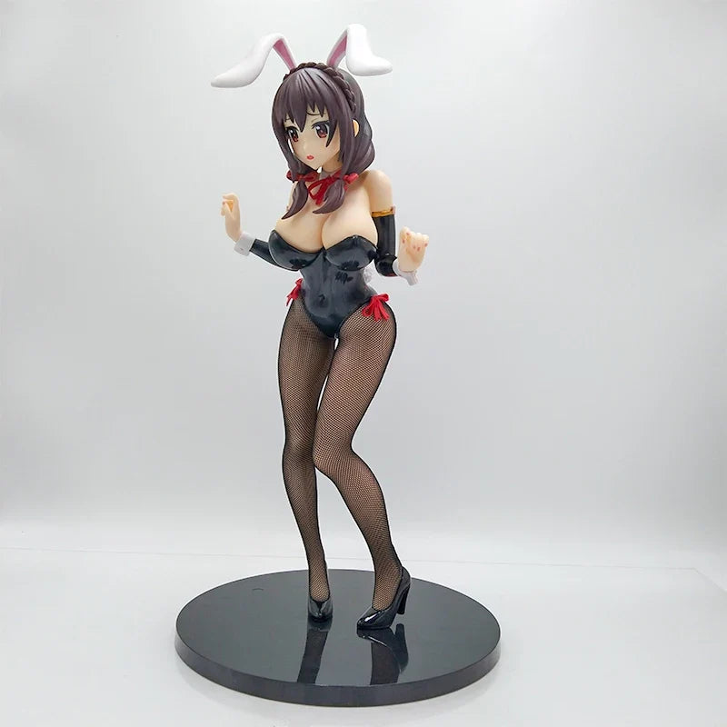 35cm B-style Yunyun Bunny Girl Anime Figure KonoSuba God's Blessing on this Wonderful World! Darkness Action Figure Model Toys