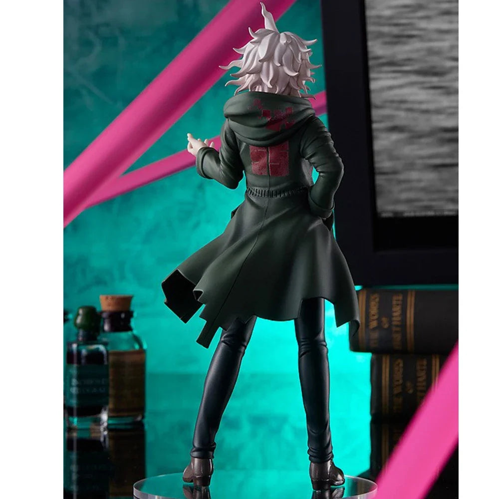 20.5CM Figure Komaeda Nagito Standing Posture Game Character Anime Danganronpa Model Toy Gift Collection Ornaments Crafts PVC