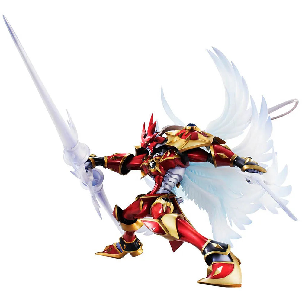 Newest Megahouse Original Statue G.E.M Gallantmon Dukemon Digimon Adventure Anime Figure Collection Model Action Toys Gifts