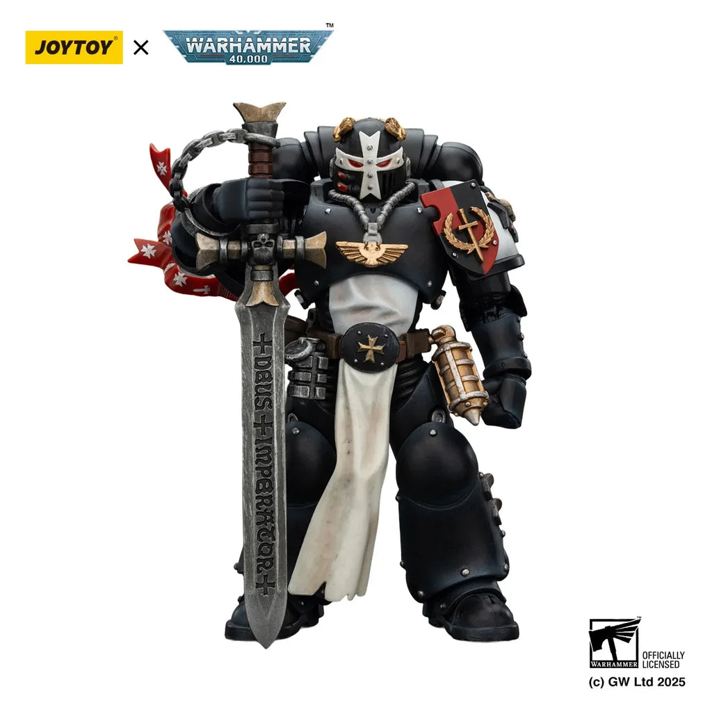 【MT】JOYTOY 1/18 Action Figure Warhammer 40K Black Templars Emperor's Championship Bayard's Revenge Model Toy Gift
