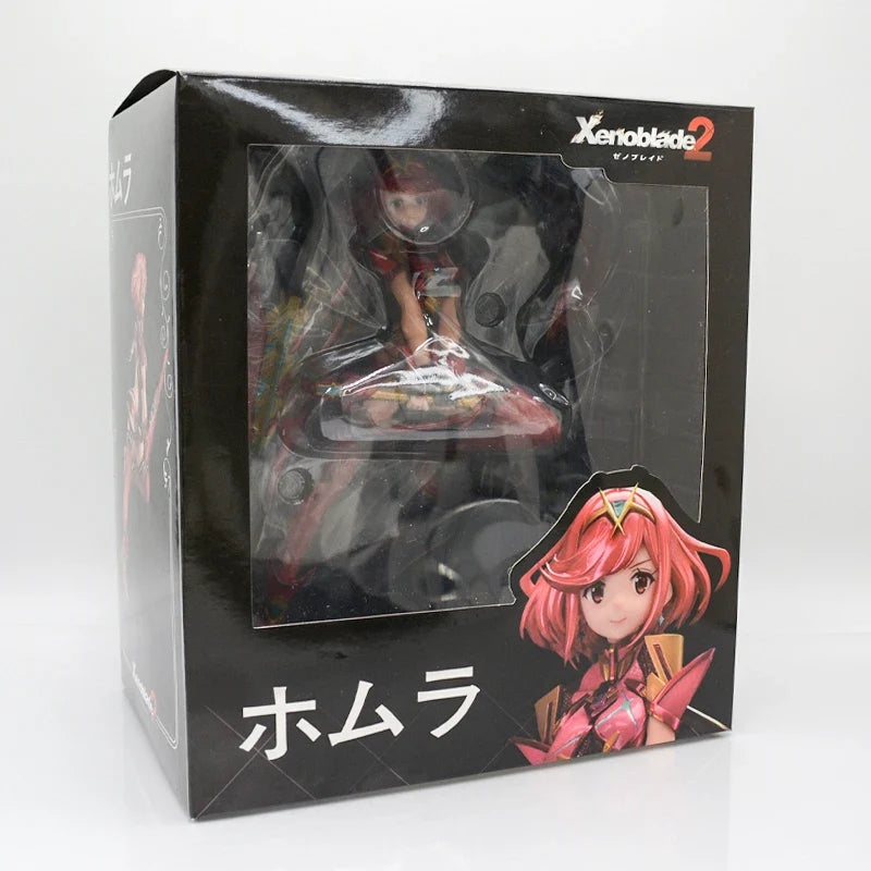 23cm Xenoblade Chronicles 3 Mio Anime Figure Pyra/Homura Action Figure Mythra/Hikari Figurine Game Statue Model Doll Toys Gifts