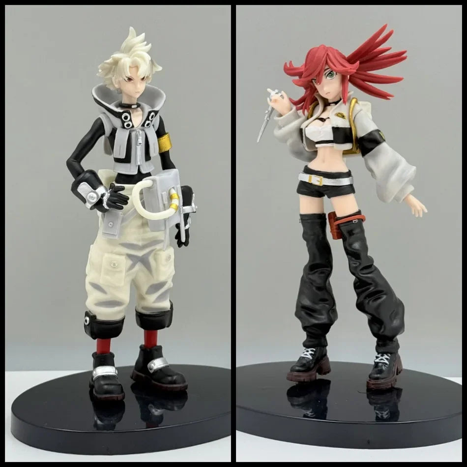 Anime GACHIAKUTA Anime Figure luth Riyo Rudo Enqin Surebrec AKUTA Team Action Figures Collection Series Model Ornaments Toy Gift