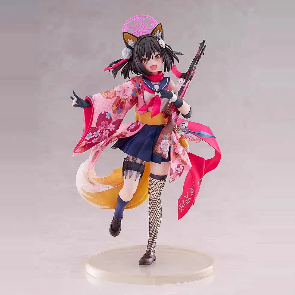 Model Toy Kuda Izuna Blue Archive Game Character Action Statue Sculpture Anime Cartoon Collectible Figurine Figures Presale