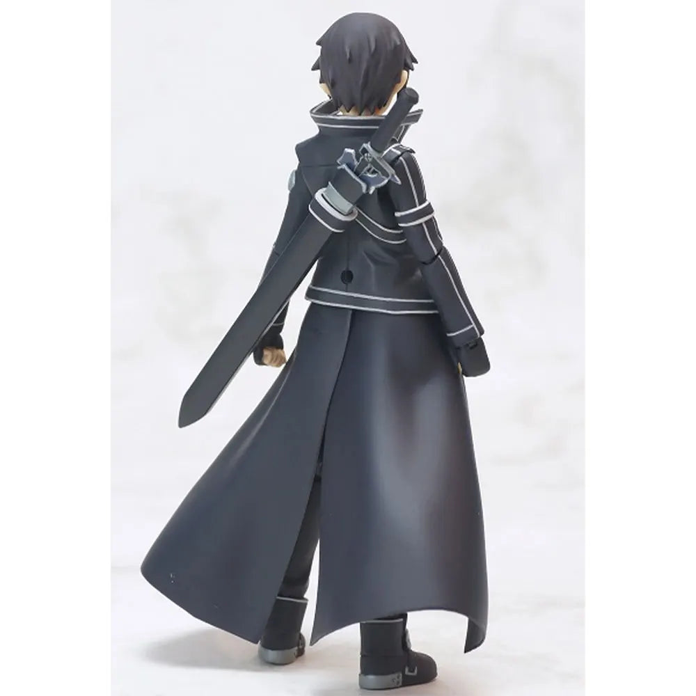 15CM Anime Sword Art Online Figure #174 Kirito Standing Anime Model Toy Gift Collection Decorative Ornament PVC