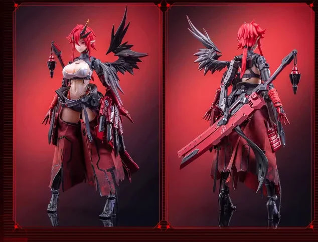 IN STOCK AniMester Assault Type Raven figure Nuclear Reconstruction 1/9 Wolf Mastiff Force Figures Model Collection Toys Gifts