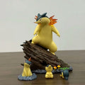 Anime Pokemon Typhlosion Figures A Day With Benny Collect Pvc Model Statue Desk Decoration Collection Children Birthday Gift Toy