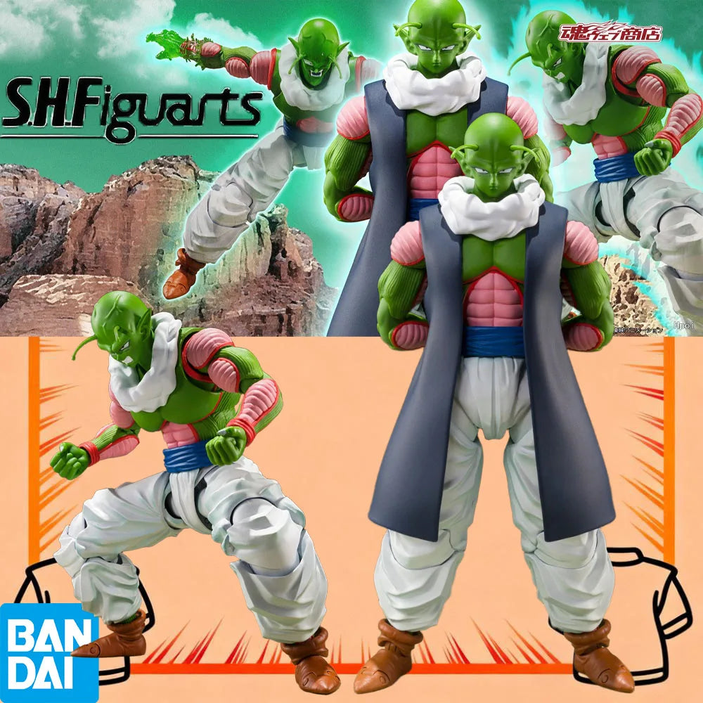 100% Authentic In Stock Genuine Bandai S.H.Figuarts DRAGON BALL Z Nail Anime Action Figure Collection Model Toy