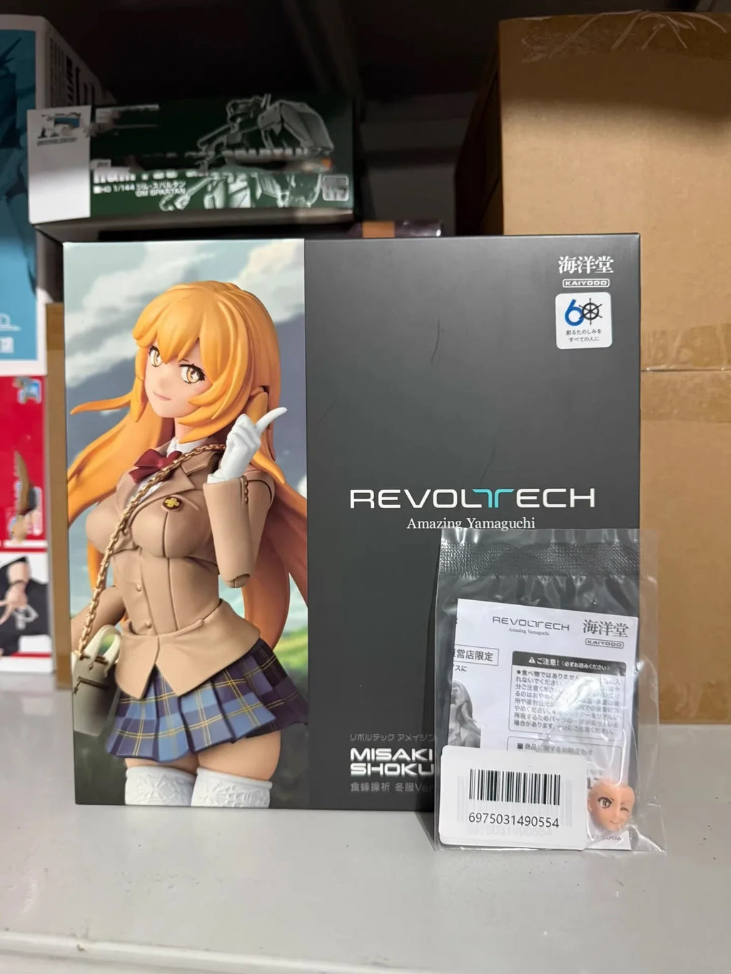 Kaiyodo Shokuhou Misaki Misaka Mikoto Shirai Kuroko Model Toys Revoltech AMAZING YAMAGUCHI To Aru Kagaku no Railgun In Stock