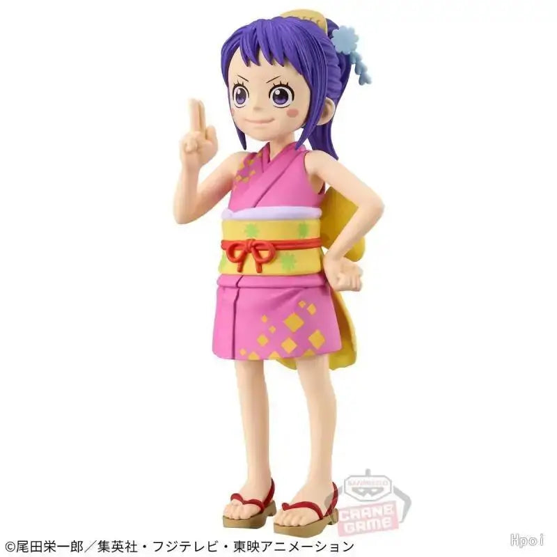 Genuine Brand New and Unopened Bandai Banpresto One Piece The Grandline Series Tama Kurozumi Anime Action Figures Model Cute Toy