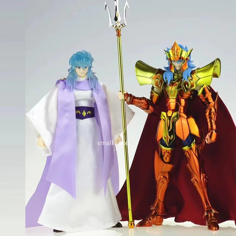 In Stock MST Model Saint Seiya EX Myth Cloth Metal Poseidon Poseidon Same Casual Wear Action Figure Toy Gift