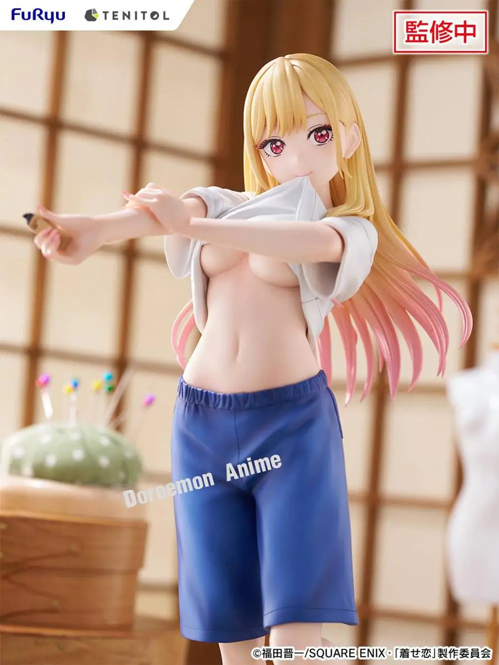 Pre-Order Original Furyu Tenitol Tall My Dress-Up Darling Marin Kitagawa Wakana Gojo Gym Clothes Anime Beauty Spicy Girl Figures